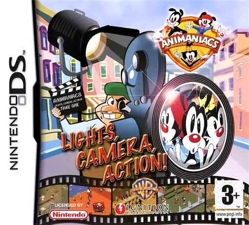 Animaniacs - Lights, Camera, Action! (Europe) (En,Fr,De,Es,It) (Rev 1)